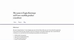 Desktop Screenshot of kurutepe.com
